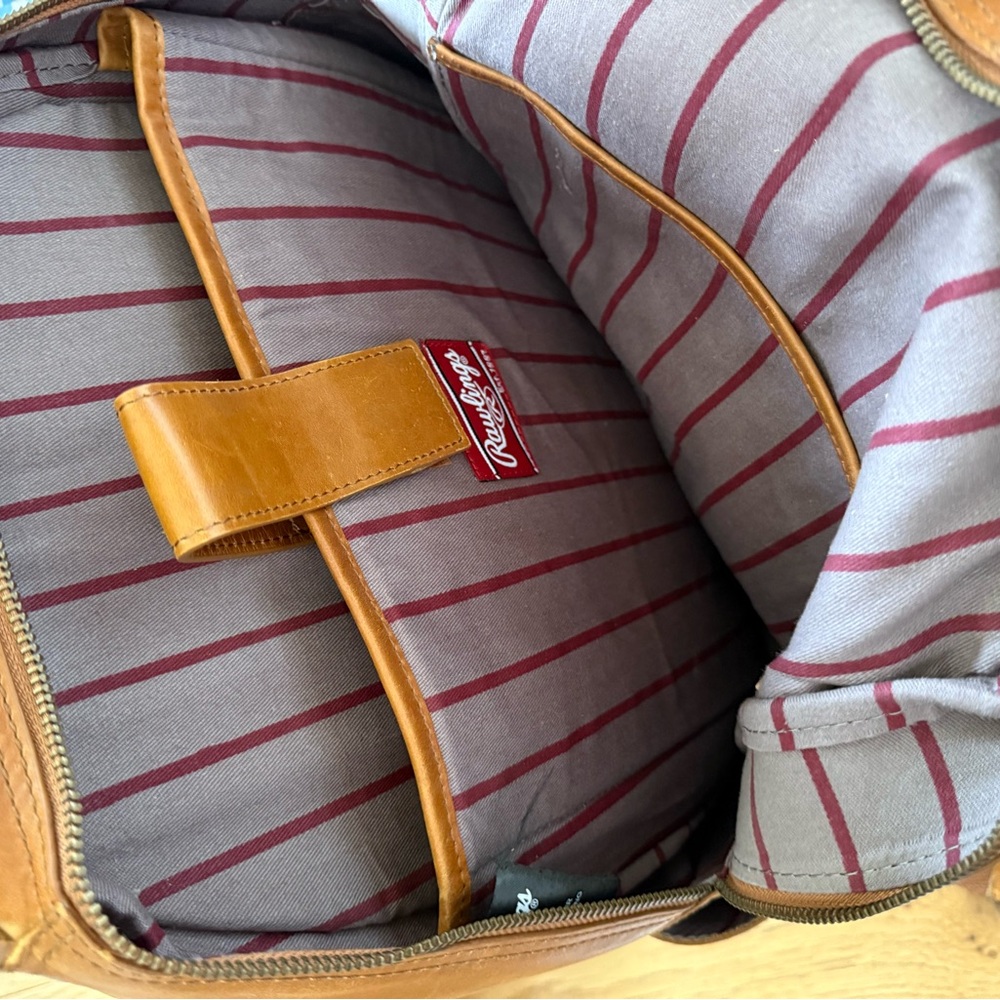 Rawlings Brown Backpack with Classic Design - Picture 3 of 4
